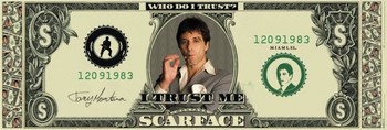 Poster SCARFACE - dollar