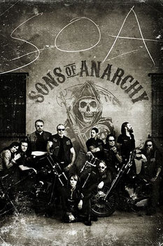 Poster Sons of Anarchy - Vintage