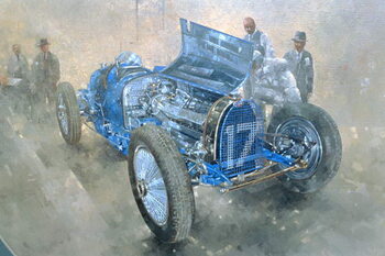 Poster Type 59 Grand Prix Bugatti, 1997