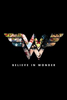Slika na platnu Wonder Woman - Believe in Wonder