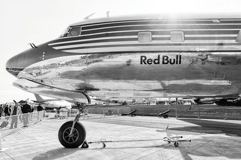 Γυάλινη τέχνη Plane - Red Bull