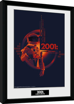 2001 A Space Odyssey - Graphic Framed poster