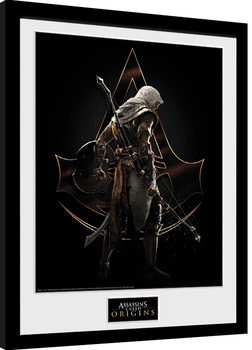 Framed poster Assassins Creed: Origins - Assassin