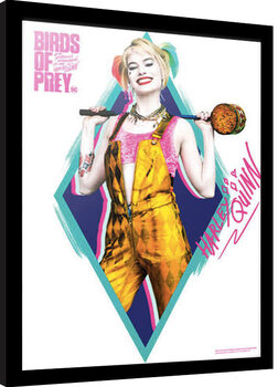 Framed poster Birds of Prey - Harley Quinn