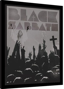 Framed poster Black Sabbath