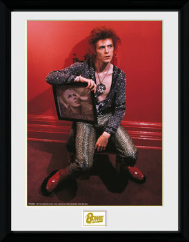 Framed poster David Bowie - Chair