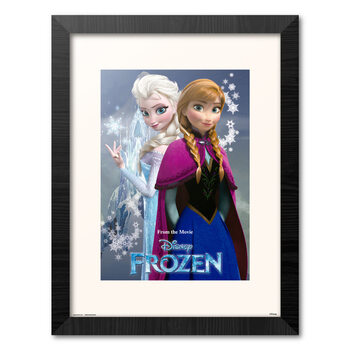 Framed poster Disney - Frozen