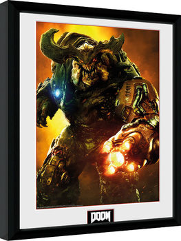 Framed poster Doom - Cyber Demon