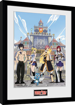 Fairy Tail - Season 1 Key Art Framed poster