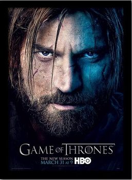 Framed poster GAME OF THRONES 3 - jaime