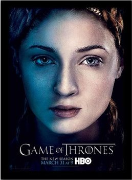Framed poster GAME OF THRONES 3 - sansa