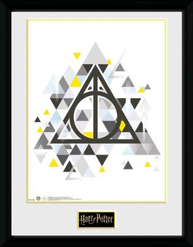 Harry Potter - Deathly Pixels Framed poster