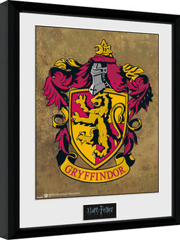 Framed poster Harry Potter - Gryffindor