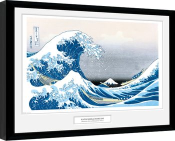 Hokusai - Great Wave Framed poster