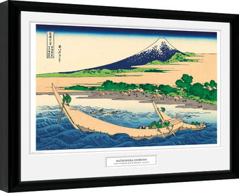 Hokusai - Shore of Tago Bay Framed poster