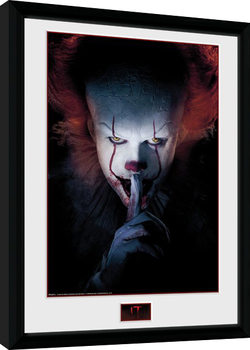 IT - Finger Framed poster