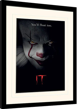 Framed poster IT - Pennywise Face