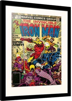 Framed poster Marvel - Iron Man