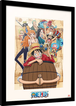 Framed poster One Piece - Punk Hazard