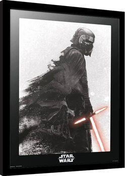 Framed poster Star Wars: Epizode IX - The Rise Of Skywalker - Kylo Ren