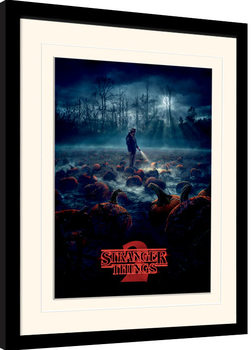 Stranger Things - Pumpkin Patch Framed poster