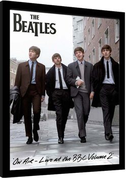 Framed poster The Beatles - On Air 2013