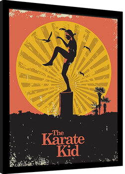 Framed poster The Karate Kid - Sunset