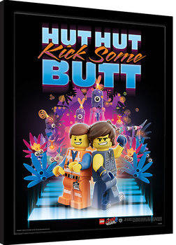 Framed poster The Lego Movie 2 - Hut Hut