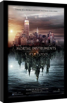 THE MORTAL INSTRUMENTS CITY OF BONES – teaser Framed poster