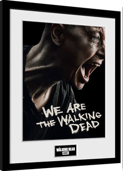 Framed poster The Walking Dead - Alpha