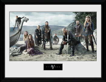 Vikings - Beach Framed poster