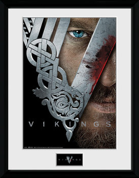 Vikings - Keyart Framed poster