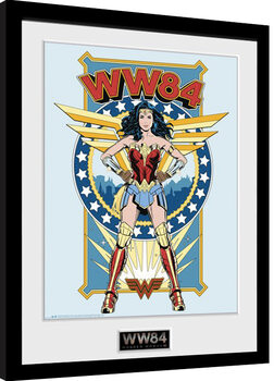 Framed poster Wonder Woman 1984 - Comic