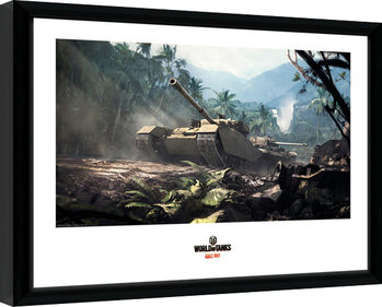World of Tanks - Forest Tanks Framed poster