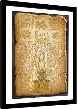 Framed poster Yu-Gi-OH! - Egyptian Tablet