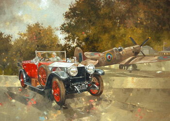 Slika na platnu Ghost and Spitfire