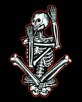 Slika na platnu Skeleton