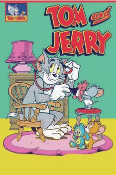 Slika na platnu Tom & Jerry - Comics Cover