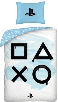 Bed sheets Playstation - Buttons White