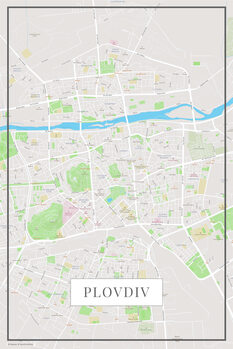 Принти на полотні Plovdiv color