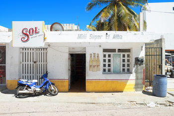 Art Print on Demand Mini Supermarket Vintage