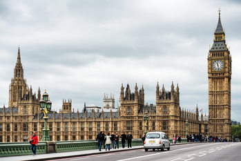 Art Print on Demand Palace of Westminster and Big Ben