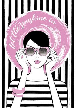 Illustration Sunshine girl