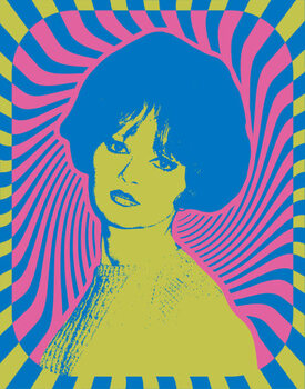 Αυτοκόλλητο Pop poster from the sixties v2