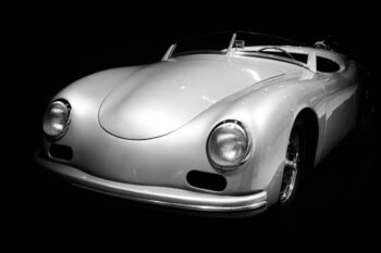 Αυτοκόλλητο Porsche in the darkness