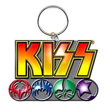 Porta-chaves Kiss - Logo & Icons