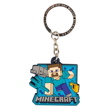 Porta-chaves Minecraft - Steve