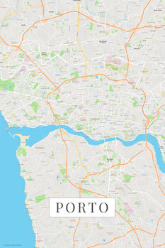 Sticker Porto color