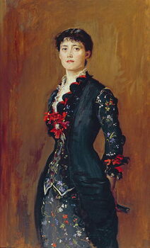 Sticker Portrait of Louise Jopling, 1879