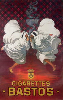 Canvas-taulu Poster advertising the cigarette brand, Bastos